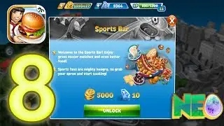 Cooking Fever: Gameplay Walkthrough Part 8 - Fast Food Court Level 36-40 (iOS, Android)