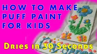 Homemade paint for kids