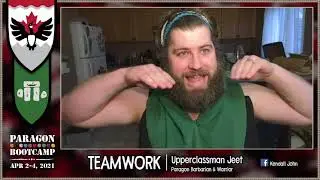 Teamwork Lecture w/ Jeet (Kendall John) -  Paragon Bootcamp 2021 | Amtgard LARP - April 3, 2021