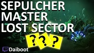 Destiny 2 | Master Lost Sector Sepulcher | Exotic Chest Armor | Master Lost Sector Today