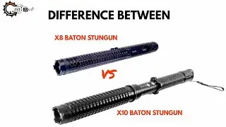 Diffrence between X8 Baton Stun Gun and X10 Baton Stun Gun