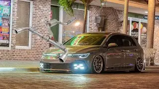 VW Mk8 GTI XForce valved catback install/review | sound test | paired to a catless downpipe