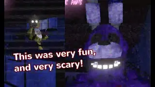 VERY close encounters! | FNAF PS1- Visiting Fredbear's Demo