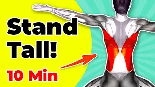 ➜ Do This 10-MIN Posture Workout for Women - Strengthen Your Back and Stand Tall!