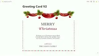 Greeting Card V2
