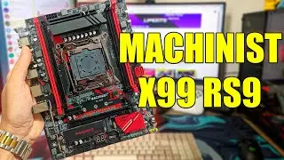 MACHINIST RS9 é BOA??? Fazendo o TESTE com o XEON 2670v3 e 2697v3