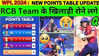 WPL Points Table 2024 - After RCBW Vs DCW Win Match 17 || New WPL 2024 Points Table | Wpl 2024 |