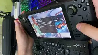 Launching GTA V on Steam Deck