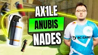 Ax1le Anubis Nades - Utility POV vs Vitality | CS2 PGL MAJOR COPENHAGEN 2024 RMR B