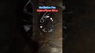 Air ventilation Fan at Maenofferen Mine #mines #adventure #underground #artifacts #engineering #uk