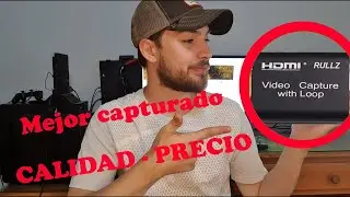 Capturadora HDMI con loop + configuracion en OBS | Mejor capturadora CALIDAD PRECIO
