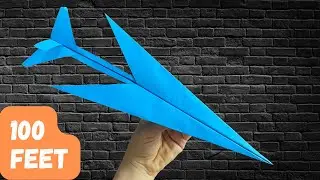 How to Make an Easy Jet Paper Airplane | Super Paper Plane ✈️