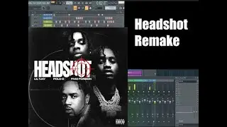 Lil Tjay feat Polo G and Fivio Foreign -- Headshot Instrumental Remake FL Studio Remake (Free FLP)