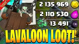 How Much Loot Can We Find with Lavaloon? (Clash of Clans)