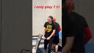 Professional Air Hockey - I only play 7! - #airhockey #arcade #cobrakai
