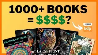 I Uploaded 1000+ Books To Amazon KDP and Here Is What I Learned