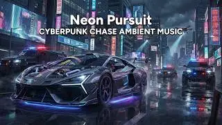 Cyberpunk Chase Ambience | TTRPG Background Music | 1 Hour