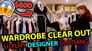Closet Clean Out (PART 2) HUGE wardrobe declutter for 2023!!!
