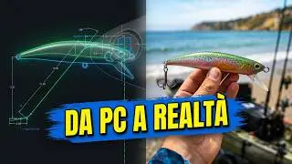 How to build an ARTIFICIAL BAIT with a 3D printer, for spinning fishing for trout and sea bass