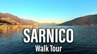 SARNICO - LAKE ISEO - 🌅 SUNSET WALKING TOUR  - ITALY - LAKE ISEO TOUR ☀️#Sarnico #LakeIseo #Italy