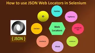 How to use JSON Web Locators in Selenium WebDriver