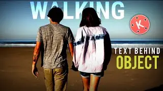 Text Behind Object Kinemaster Tutorial || Add Text Behind Object || Mobile Editing || 2021
