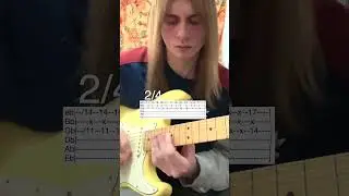 Weezer - Buddy Holly (Guitar Solo Cover) With Tabs