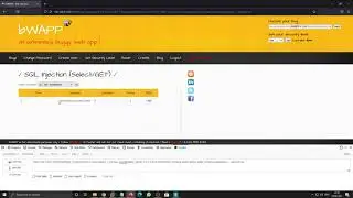 SQL Injection Select GET bWAPP tutorial