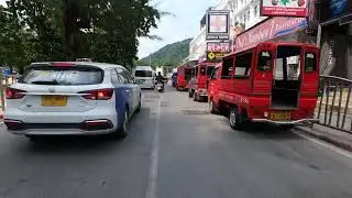 Patong Beach, Phuket Thailand -- Beach to Nanai Road