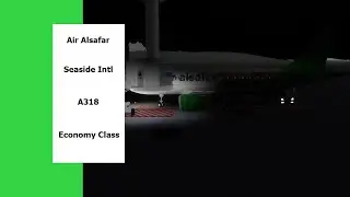 Please Watch Until the End. | Air Alsafar Airbus A318 Flight