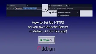 How to Set Up HTTPS on you own Apache Server in debian  ( Let's Encrypt)
