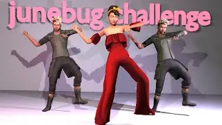SIMS4 DANCE ANIMATION FOR TIK TOK // JUNEBUG CHALLENGE. SIMS4 REALISTIC DANCE ANIMATION