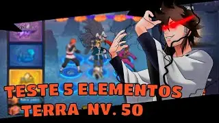 TESTE DOS 5 ELEMENTOS | TERRA NV 50 - NARUTO ONLINE