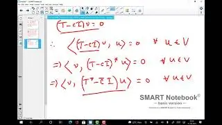 MA412, Lecture  no 29 ( Normal Operators) by Tapas Chatterjee, IIT Ropar