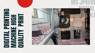 Digital Textile printing machine ( Reactive) | ডিজিটাল প্রিন্টিং মেশিন @cmyk9859 #machine #printer