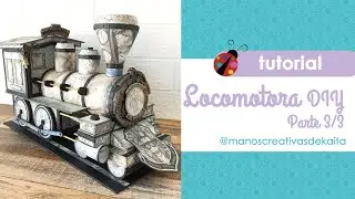 Cómo hacer un tren de cartón: ÁLBUM 🚂 Parte 3/3