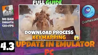 ✅ How to Play BGMI 4.3 Update on Emulator  PC | Laptop | BGMI 4.3 Update on Gameloop Emulator