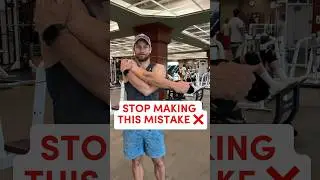 ❌ STOP MAKING THIS MISTAKE #shorts #fitnessjourney #healthylifestyle