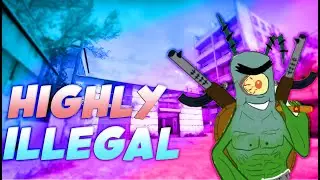 Highly illegal CSGO Moments