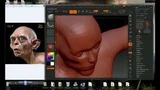 Let's make Gollum |  for iClone 6 with zbrush