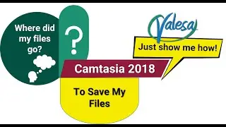 When I save a file in Camtasia where does it go