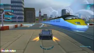 Carbon Fiber Lightning race at Hyde Tour, Cars 2 The Video Game PC Gameplay 1080p HD