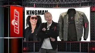 BÜSE Kingman Bomberjacke , der sichere Retrostyle für das Motorrad