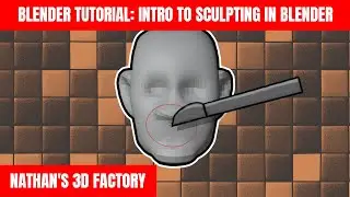 Blender Tutorial: Intro to Sculpting in Blender | Nathan's 3D Factory