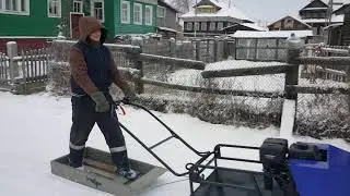 Испытание мотособаки
