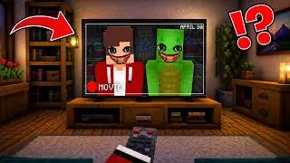 JJ And Mikey Watching A Scary Movie On TV !?