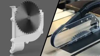 How I re-engineered my Table Saw Dust Collection from Scratch using 3D Printing