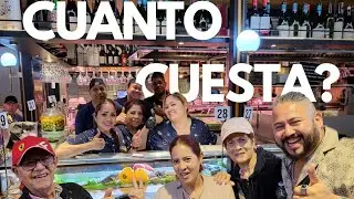 COMIMOS EN EL MERCADO LA BOQUERIA EN BARCELONA NUESTRA EXPERIENCIA CUANTO CUESTA COMER?