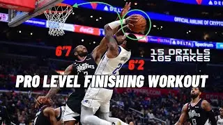 Pro Level Finishing Workout For Undersized Guards | Best Drills For Guards Under 6ft.