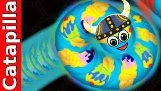 Wormate.io Gameplay 10000000 Score Tiny Tricky Worm vs World Biggest Worm